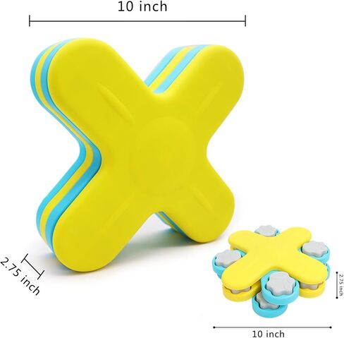 Dog Puzzle Toy, Dogs Brain Stimulation Mentally Stimulating Education Toys, Interactive Dog Enrichment Toys for IQ Training, Puppy Slow Feeder Dispenser Advanced Multiple Difficulty in Saudi Arabia