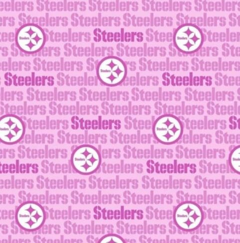 Pittsburgh Steelers Cotton Fabric - NFL Team Logo Coton Fabric من The Yard و Fat Quarter و Half Yard و 1 Yard و 2 ياردة in Kuwait