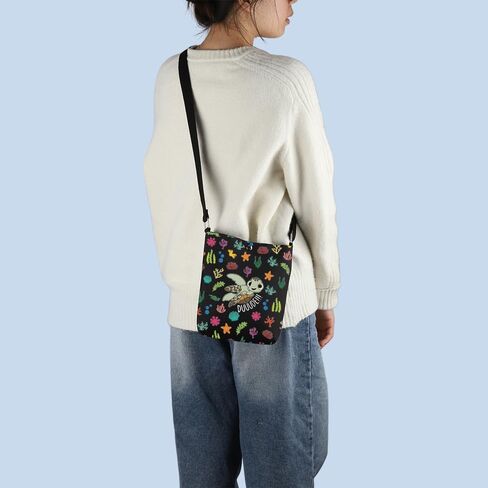 Nemo Dory Movie Inspired Gift Dude Squirt The Turtle Quote Crossbody Bag Squirt Turtle Lover Gift in Kuwait