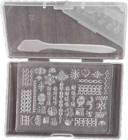 appuivbt Nail Art Mold for DIY Nail Art Decorations Nails DIY Silicone Templates Nails Art Mold Resin Casting Molds in Saudi Arabia