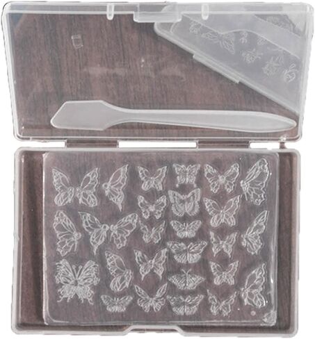 appuivbt Nail Art Mold for DIY Nail Art Decorations Nails DIY Silicone Templates Nails Art Mold Resin Casting Molds in Saudi Arabia