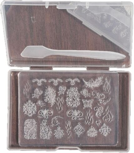 appuivbt Nail Art Mold for DIY Nail Art Decorations Nails DIY Silicone Templates Nails Art Mold Resin Casting Molds in Saudi Arabia