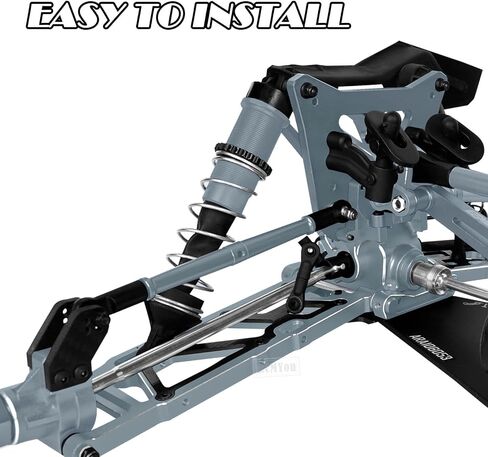 Aluminum Rear Suspension A Arms Upgrades Part for Arrma 1/8 Kraton 6S BLX,Outcast 6S BLX,Notorious 6S BLX,Talion 6S BLX,Rear Suspension A-Arms Hops up,Navy Blue in Saudi Arabia