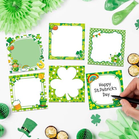 30 Pack Easter Egg Sticky Notes - 600 Sheets Spring Sticky Note Pads Easter Party Gift Notepad Spring Tea Birthday Party Holiday Appreciation Gift in Saudi Arabia
