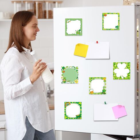 30 Pack Easter Egg Sticky Notes - 600 Sheets Spring Sticky Note Pads Easter Party Gift Notepad Spring Tea Birthday Party Holiday Appreciation Gift in Saudi Arabia