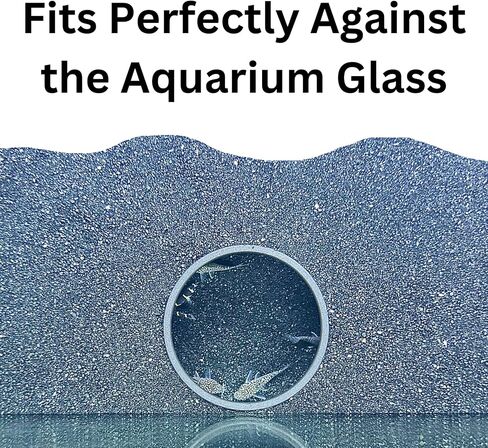Aquarium Underground Cave Dome | Viewing Fish & Shrimp Under Gravel Tunnel | Fish Tank Decor Decoration Hideout Perfect for Corydora Catfish, Kuhli Loach, Clown Loach, Pleco in Saudi Arabia