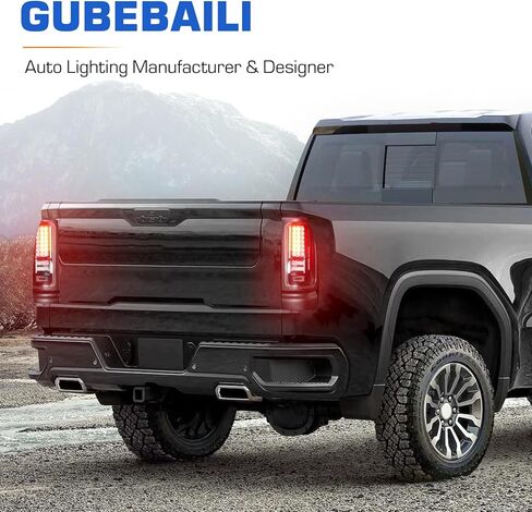 LED Tail Lights Fit for Dodge Ram 1500 2002-2006,Fit for Dodge Ram 2500 3500 2003-2006,Black Housing Smoke Lens in Kuwait