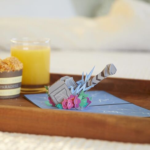 Lovepop Thor Mother’s Day Pop-Up Card – Mother’s Day Card – Handcrafted 3D Pop-Up Greeting Card for Her – Mother’s Day Love Card from Thor, 5 x 7" in Kuwait