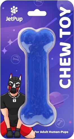 Pup Chew Toy - Bone - Human Grade Chew Toy - Human Pup Play - 100% Food Grade Silicone (White Bone) in Saudi Arabia