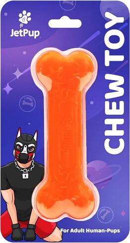 Pup Chew Toy - Bone - Human Grade Chew Toy - Human Pup Play - 100% Food Grade Silicone (White Bone) in Saudi Arabia