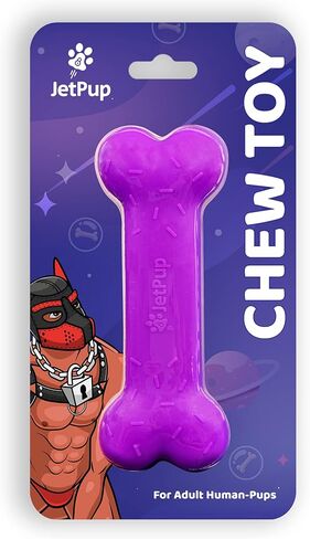 Pup Chew Toy - Bone - Human Grade Chew Toy - Human Pup Play - 100% Food Grade Silicone (White Bone) in Saudi Arabia