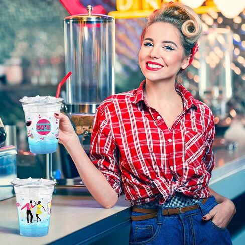 50 Pcs Nautical Cups 12 oz Plastic Nautical Birthday Cups Clear Navigation Disposable Glasses Blue Anchor Beverage Glasses for Home Kitchen Birthday Party Favors Supplies Decoration in Kuwait