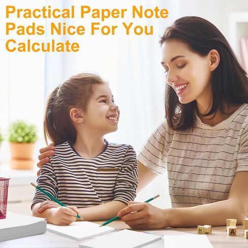 Fainne 3 x 5 Inch Paper Note Pads White Memo Pad Blank Writing Memo Scratch Paper for Waitress Waiter Book to Do Grocery List Small Notebook Restaurant Checkbook, White(180 Pack) in Saudi Arabia