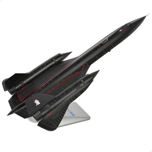 1/72 SR-71a Blackbird Metal Model 17.9 inchs High-Altitude 17974 Reconnaissance Aircraft Military Diecast Plane Model for Collection or Gift in Kuwait