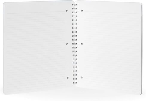 Poppin Spiral Notebook, 1 Subject College Ruled Notebook, 80 Sheets, Easy Tear Pages, Elements Collection (Blush Pink Elements, 1-Subject) in Kuwait