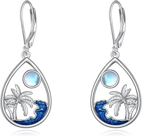 Shark Earrings Sterling Silver Hammerhead Shark Dangle Drop Earrings Ocean Animal Jewelry Gift for Women in Saudi Arabia