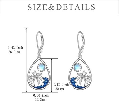 Shark Earrings Sterling Silver Hammerhead Shark Dangle Drop Earrings Ocean Animal Jewelry Gift for Women in Saudi Arabia