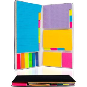 550 SHOETS STINGY NOTES SET ، Multi Shapes Self Self Index Divider Memo ، منصات الملاحظات اللاصقة وعلامات التبويب اللزجة للإشارة المرجعية ، هدية Notepad Day في يوم المعلم للمعلمين ، مستلزمات القرطاسية المكتبية (أصفر)