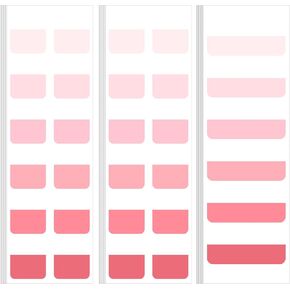 Janlaugh 300 Pcs Sticky Index Book Tabs Bible Tabs Gradient Repositionable Page Tab Labels for Notebooks File Classification(Sage Green)