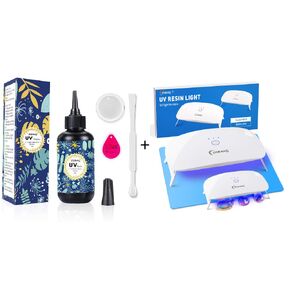 احفظ 12 ٪ على راتنجات UV المتقدمة 100G و 2 حزمة الأشعة فوق البنفسجية للرياح