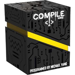 Greater Than Games: Compile: Main 2 - Area Control Strategy Card Game, Play As Competing Artificial Intelligence, Ages 14+, 2 Players, 20 Min