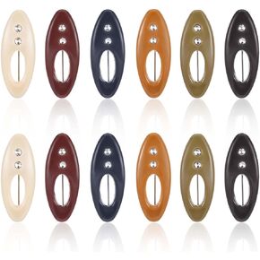 12 Pcs Hijab Pins, Colorful Safety Pins, Plastic Diaper Pin, Scarf Pin for Fastening Hijab Scarves and Sweaters