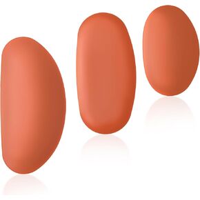 3 PCS أضلاع الفخار ، ضلع الفخار السيليكون ، أدوات بوتر الطين ، أداة ضلع مطاطية للفخار ، ضلوع طين ناعمة لنمذجة صياغة DIY Claing