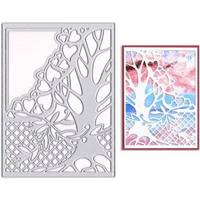 Abtols Metal 6pcs Label Labeld Dies Dies for Making ، Tags Die Cuts Note sticking stencils قالب لقالب Scrapbooking و Diy Craft Paper Card Card Card