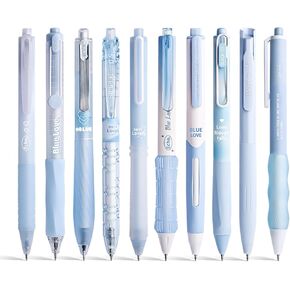 10 Count Count Pastel Gel Ink Pen Set ، Nute Note Thuse 0.5mm Fine Point Retractable 10 Count Black Ink Pens with for Write ، Journaling ، School ، Office (Pink)