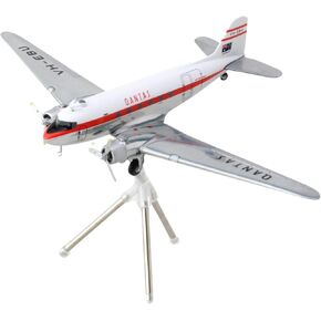 Geminijets G2QFA553 Qantas Douglas DC-3 VH-EBU ؛ مقياس 1: 200