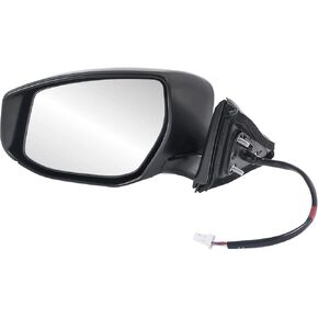Power Door Mirror Passenger Side Compatible with 2013-2018 Nissan Altima 96301-3TH3A Non- Heated Manual Folding Mirror Replacement- Black/Right,w/Turn Signal in Kuwait
