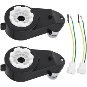 2PCS 12V مجموعة تروس الإرساء الكهربائية مجموعة 40000 دورة في الدقيقة RS550 محرك المحرك العتاد 40000 دورة في الدقيقة محرك سيارة للأطفال
