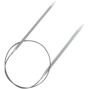 Kollage Square Circular 40 بوصة (101 سم) إبرة الحياكة مع كابل ناعم (6 أمريكي / 4.00 مم)