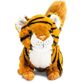 Randimals Tiger with Squirrel Tail Plush Stuffed Toy 15", Soft & Huggable, Premium Quality Hybrid Animal Friend Encourages Adventure & Imagination
