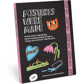 Em & Friends Mistakes Were Made Burn This Journal: A Guided Journal For Expressing Embarrassing Stuff & Cringe-y Things You've Never Told Anyone
