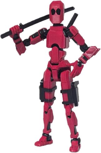 Assembly Completed T13 Action Figure, Titan 13 3D Printed Action Figure, Lucky 13 Action Figure, Assembled Dummy 13 Action Figure(Golden), Golden13 in Saudi Arabia