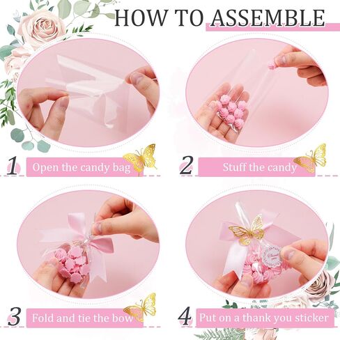 CPEGHDVM 50 Pcs Jungle Animal Cellophane Treat Bags Green Bow Thank You Safari Candy Bags with Stickers for Wild One Safari Baby Shower Birthday Party Favors in Saudi Arabia