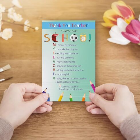 School Principal Thank You Card,School Principal Day Gift,Principal Appreciation Card in Saudi Arabia