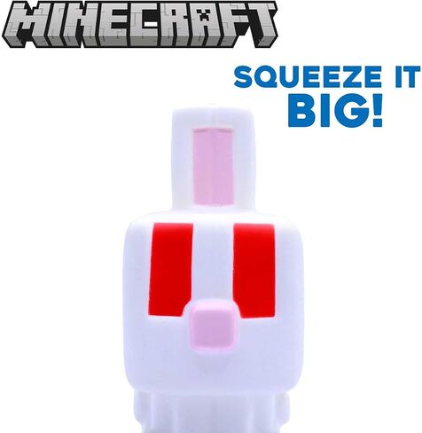 Minecraft Mega Squishme Series 4, Collectible Squishy Toy (Brown Mooshroom Cow) in Saudi Arabia
