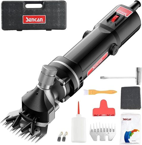 Sheep Clippers Sheep Shears,750W Farm Livestock Grooming Kit for Sheep Equine Goat Pony Cattle and Large Thick Coat Animals (6 speeds, with 1 Blade) in Saudi Arabia