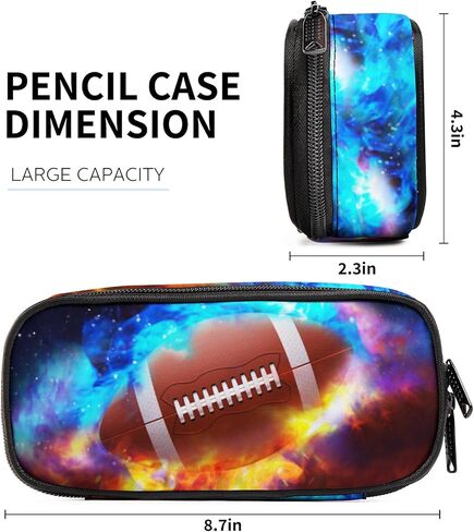 Video Game Controller Pencil Case for Boys Girls, Large Capacity Pen Bag, Pencil Pouch with Zipper Compartments, Organizer for School Office Home Business in Kuwait