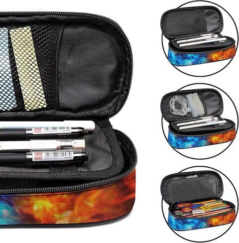 Video Game Controller Pencil Case for Boys Girls, Large Capacity Pen Bag, Pencil Pouch with Zipper Compartments, Organizer for School Office Home Business in Kuwait
