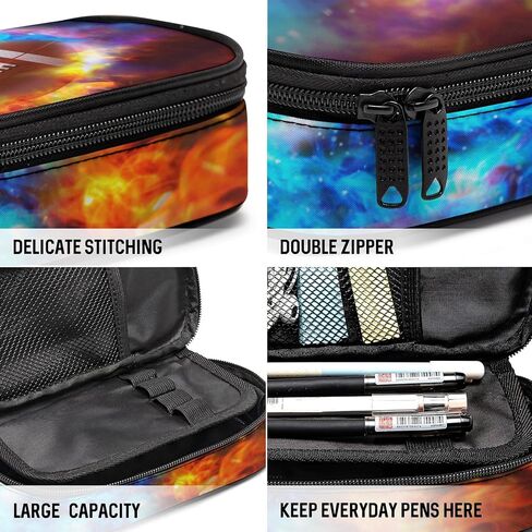 Video Game Controller Pencil Case for Boys Girls, Large Capacity Pen Bag, Pencil Pouch with Zipper Compartments, Organizer for School Office Home Business in Kuwait