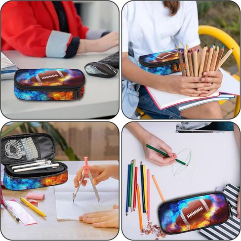 Video Game Controller Pencil Case for Boys Girls, Large Capacity Pen Bag, Pencil Pouch with Zipper Compartments, Organizer for School Office Home Business in Kuwait