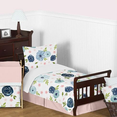 Sweet Jojo Designs Blush Pink Boho Shabby Chic Floral Girl Collapsible Fabric Storage Cubes Foldable Bins Organizer Boxes for Kids Baby Children Toys Set of 2 Off White Bohemian Vintage Flower Elegant in Saudi Arabia