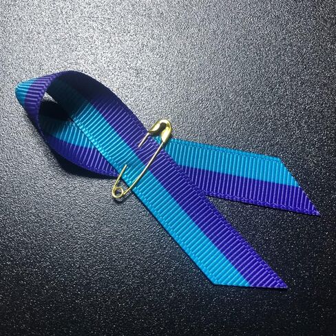 Satin Awareness Ribbon Pins in Saudi Arabia