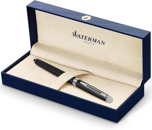 Waterman Hemisphere Essential Matte Black Chrome Trim - S0920850 in Saudi Arabia