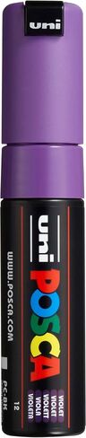 Posca Marker 8K in Blue, Posca Pens for Art Supplies, School Supplies, Rock Art, Fabric Paint, Fabric Markers, Paint Pen, Art Markers, Posca Paint Markers in Saudi Arabia