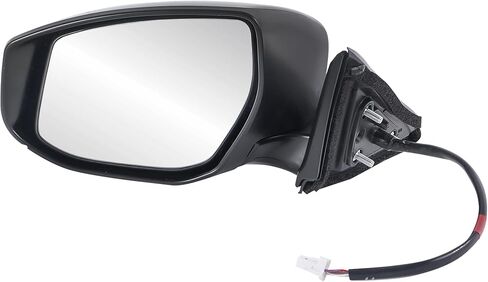 Power Door Mirror Passenger Side Compatible with 2013-2018 Nissan Altima 96301-3TH3A Non- Heated Manual Folding Mirror Replacement- Black/Right,w/Turn Signal in Kuwait