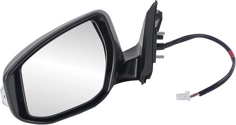 Power Door Mirror Passenger Side Compatible with 2013-2018 Nissan Altima 96301-3TH3A Non- Heated Manual Folding Mirror Replacement- Black/Right,w/Turn Signal in Kuwait